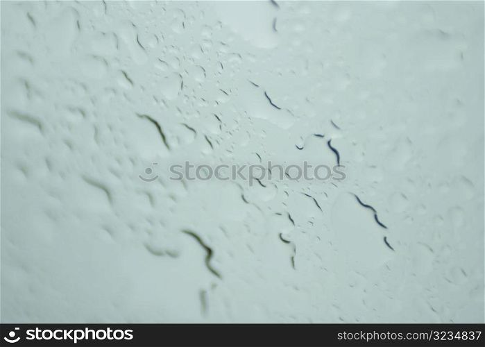 Close up of water droplets