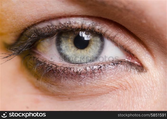 Close up of woman eye