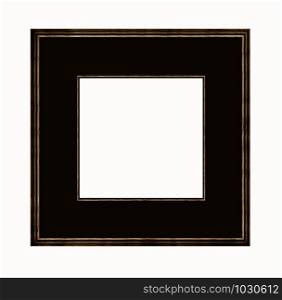 Close up of wood Picture Frame with mount