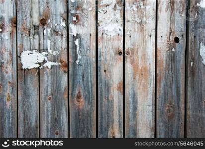 Close up of wooden fence panels, a lot of place for text