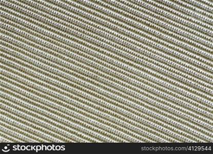 Close-up of zippers