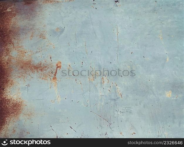 Close up old grunge rusted metal texture and background with space