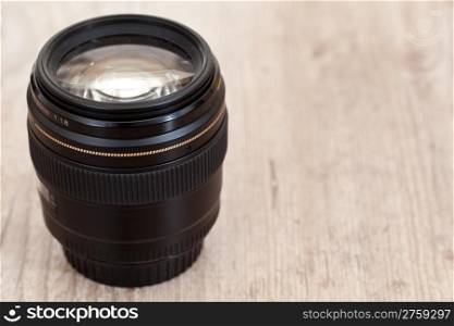 Close up photo of a photography optical lens