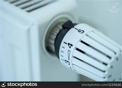 Close up picture of a heat regulator.