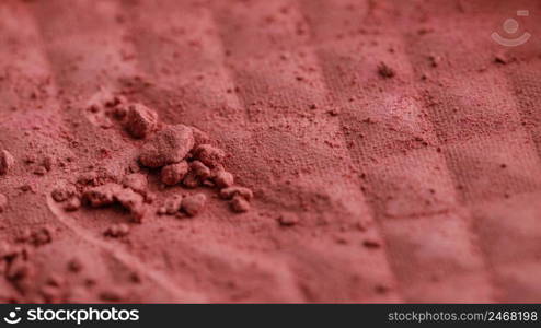 close up pigment powder