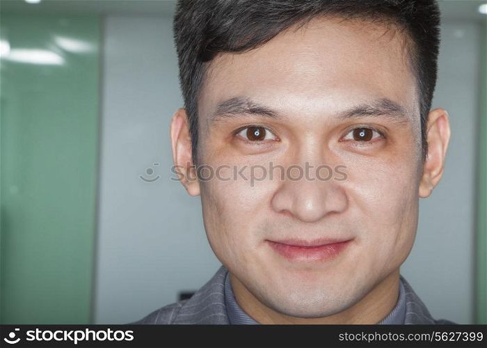 Close-Up Portrait of a Man
