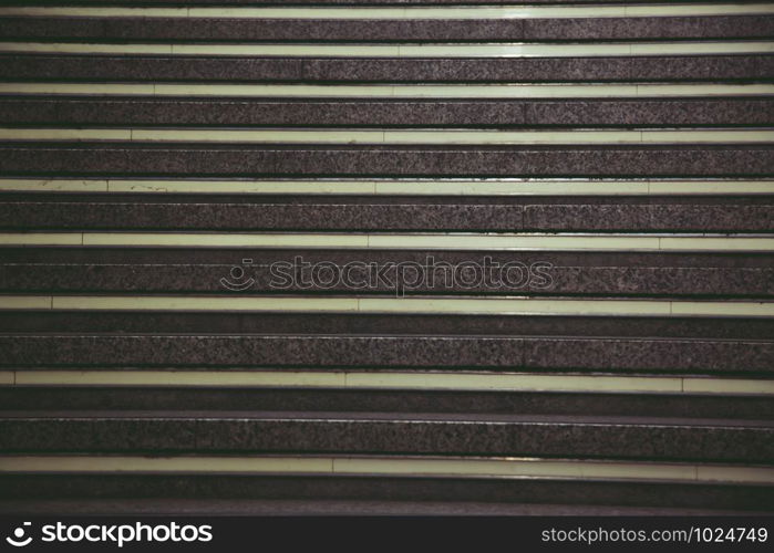 close up stairs from underground upward, stairway steps.