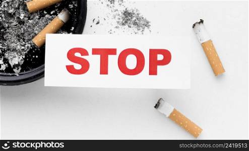 close up stop smoking