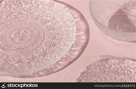 close up transparent dishes 4