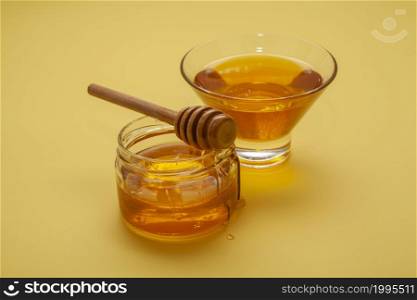 close up variety honey bowls