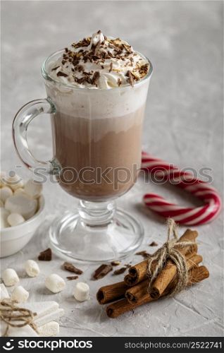 close up view delicious hot chocolate 17