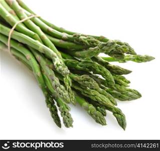 Close Up View Of A Bunch Of Asparagus Vegetable