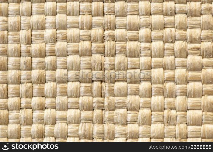 close up weaved fabric texture