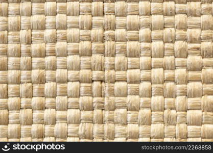 close up weaved fabric texture