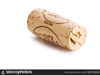 close up wine cork