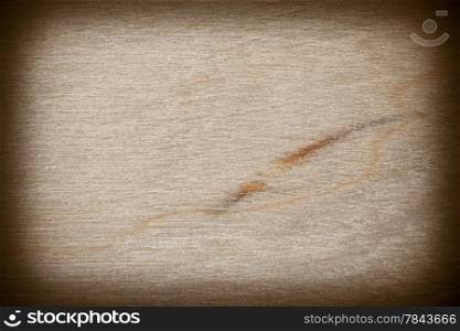 Close up wooden texture, wood plank brown background dark vignette