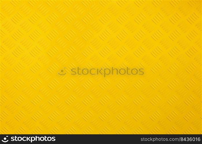 Close up yellow metal background and texture