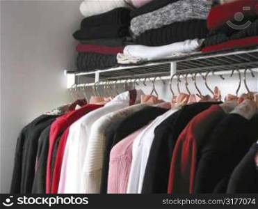 Closet full of clothes: &acute;nothing to wear&acute;