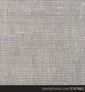 Closeup detail of grey fabric texture background.