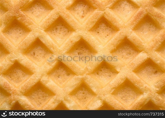 Closeup Dutch Waffle Background