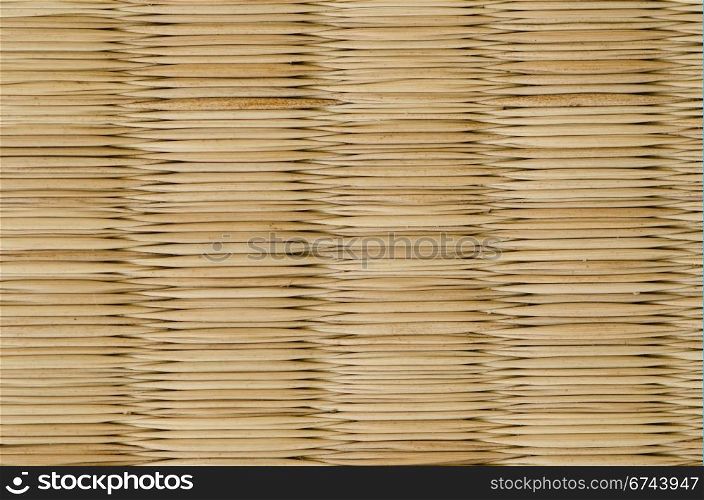 Closeup of a tatami mat. closeup of a tatami mat as used in japan