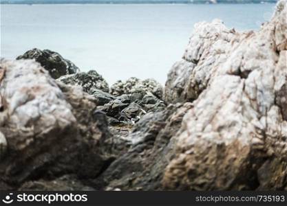 Closeup of abstract stone background