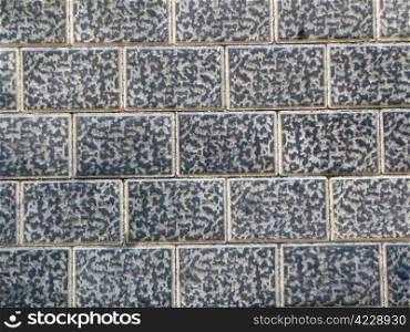 closeup of dark paving stones
