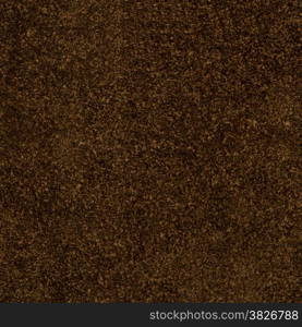 Closeup of detailed brown leather texture background.