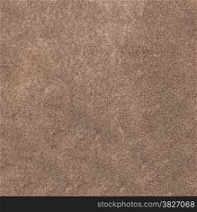 Closeup of detailed brown leather texture background.