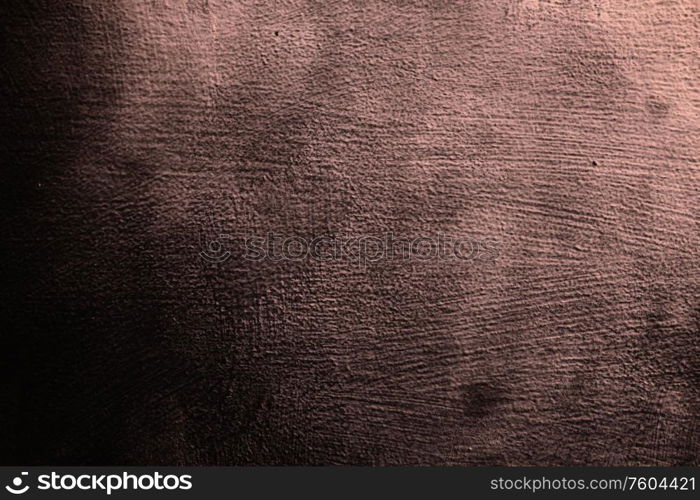 Closeup of grunge red claret metal plate as background or texture