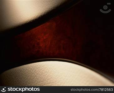 closeup of leather background