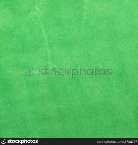 Closeup of natural background - green suede.