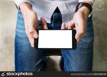 Closeup of Teenager Playing videogames On Mobile phone