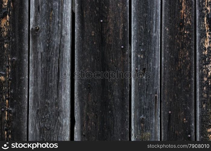 Closeup photo of black burnt on edges wooden planks