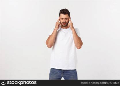 Closeup portrait excited energetic happy, screaming, business man winning, arms, fists pumped celebrating success isolated white background. Closeup portrait excited energetic happy, screaming, business man winning, arms, fists pumped celebrating success isolated white background.