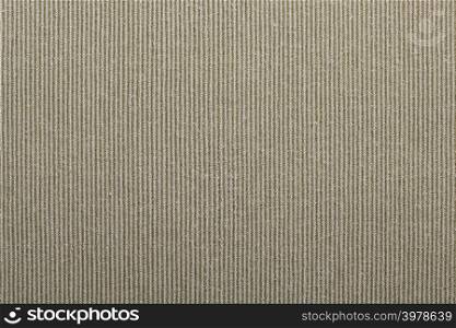 Closeup striped grey material cloth as texture pattern background or backdrop