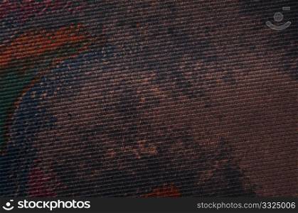 Closeup view of a abstract pattern neck tie, could be used as a background.