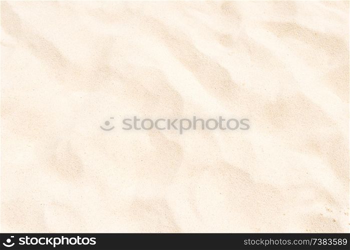 Closeup view of white fine sand texture. Can be used as summer vacation background