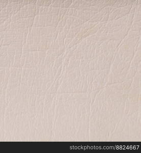 Closeup white leatherette texture for pattern background or wallpaper.
