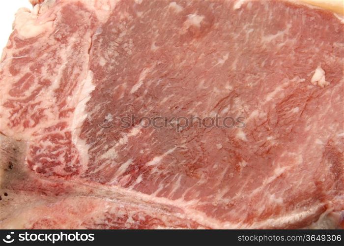 Closup Texture of Beef T-Bone