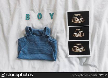clothes composition baby boy