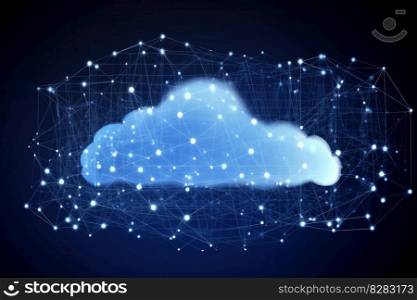 Cloud computing big data. Cloud solution. Generate Ai. Cloud computing big data. Generate Ai