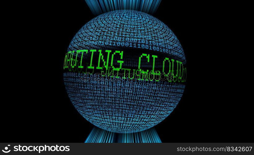 Cloud computing binary data sphere