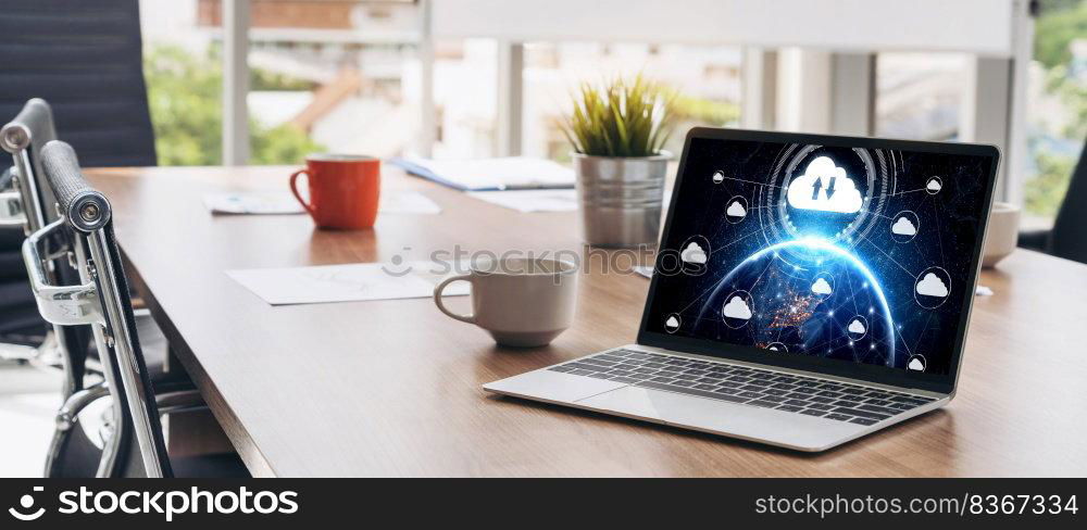 Cloud computing software for modish remote work and personal data storage. Cloud computing software for modish remote work