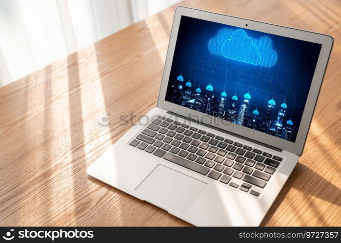Cloud computing software for modish remote work and personal data storage. Cloud computing software for modish remote work