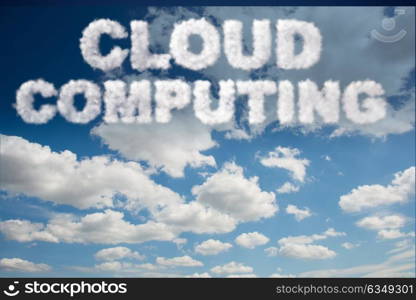 Cloud computing storage in IT concept