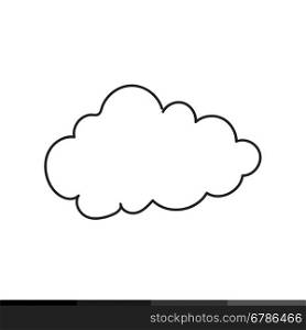 Cloud Icon Illustration design