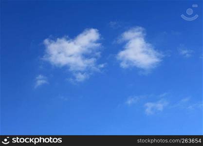 cloud in blue sky nobody nature background