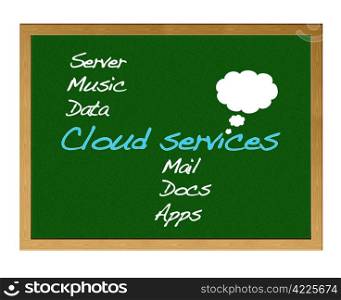Cloud services.