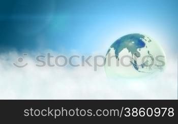 Cloud sky business background